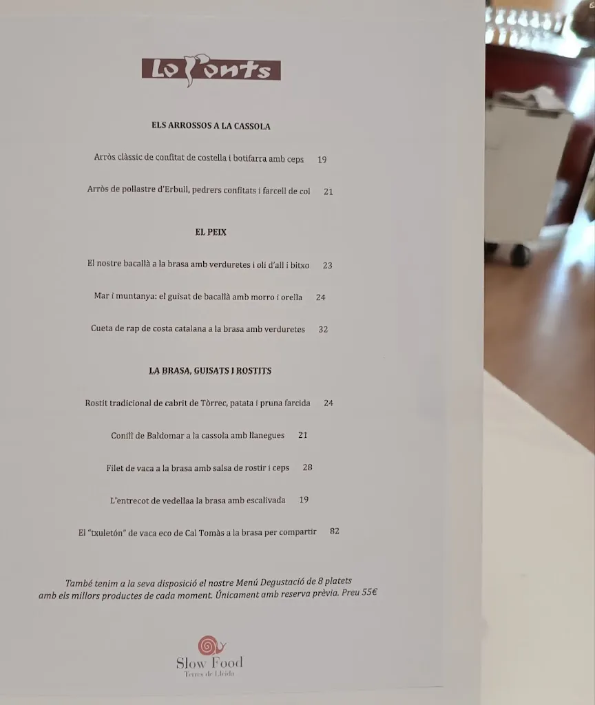 Menu_Lo Ponts Restaurant_Ponts_image_3