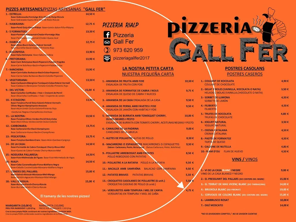 Menu_Pizzeria Gall Fer_Rialp_image_1
