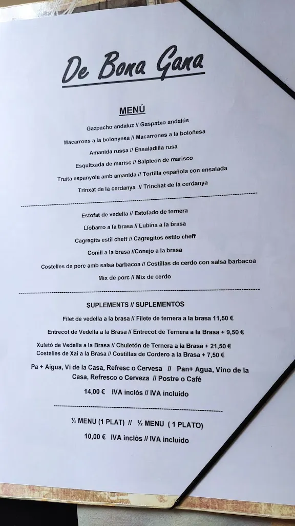 Menu_Restaurant De Bona Gana_Ribera dUrgellet_image_2