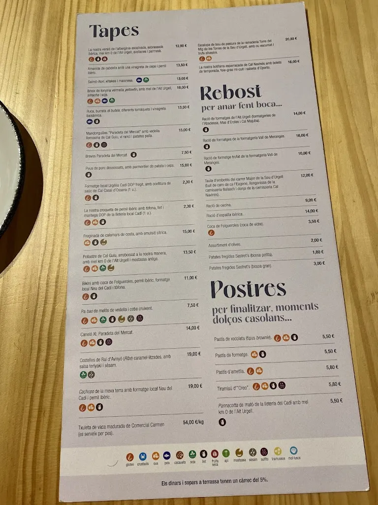 Menu_Paradeta del Mercat_Ribera dUrgellet_image_1