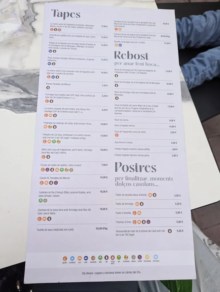 Menu_Paradeta del Mercat_Ribera dUrgellet_image_2