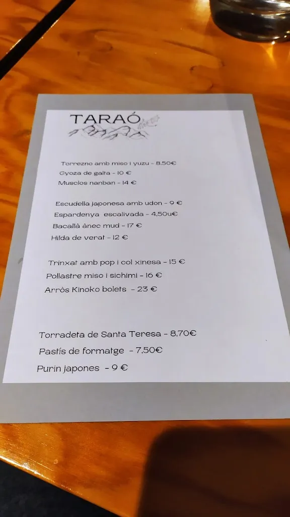 Menu_Taraó Restaurant_Ribera dUrgellet_image_4