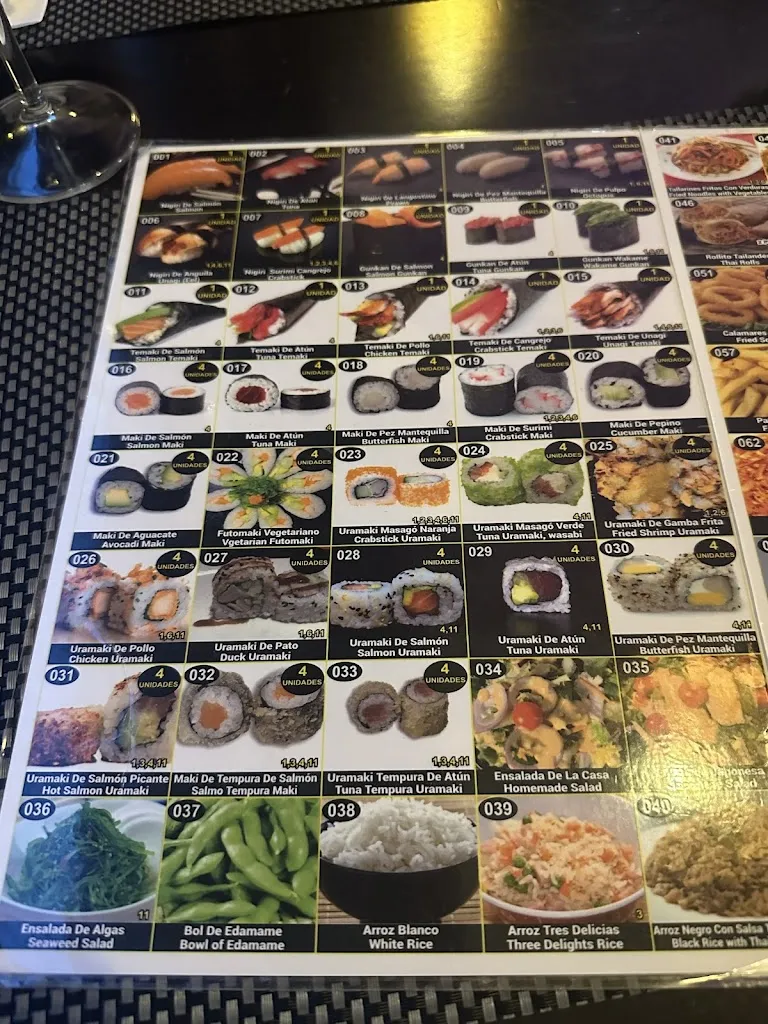 Menu_Sushi & Teppanyaki Buffet Libre Restaurante Jardín_Guardamar del Segura_image_3