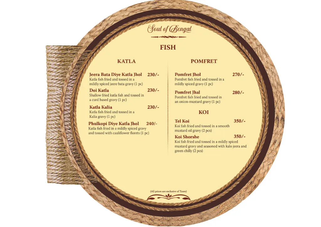 Menu_Soul of Bengal - Malda_Maldà_image_4