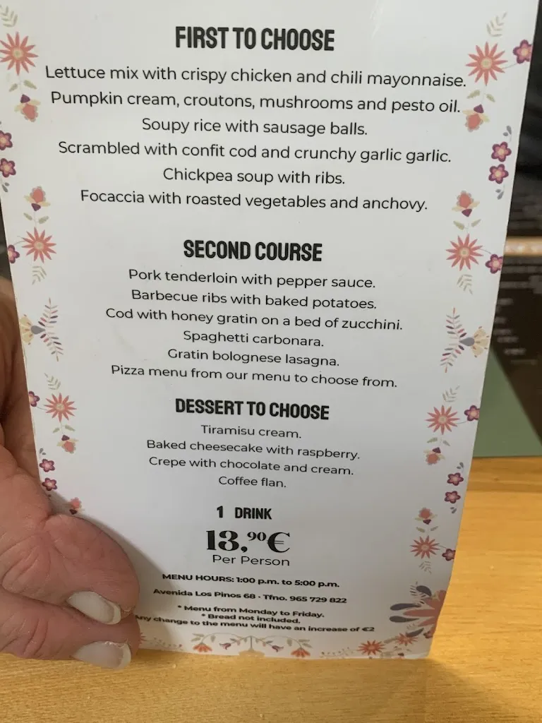 Menu_Pizzería Verona_Guardamar del Segura_image_1