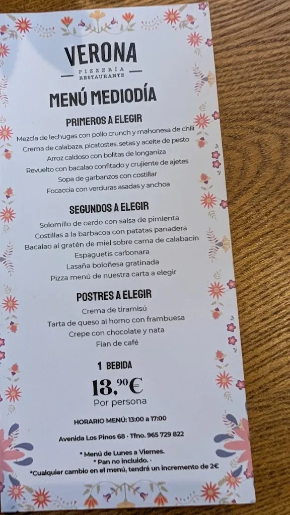 Menu_Pizzería Verona_Guardamar del Segura_image_3