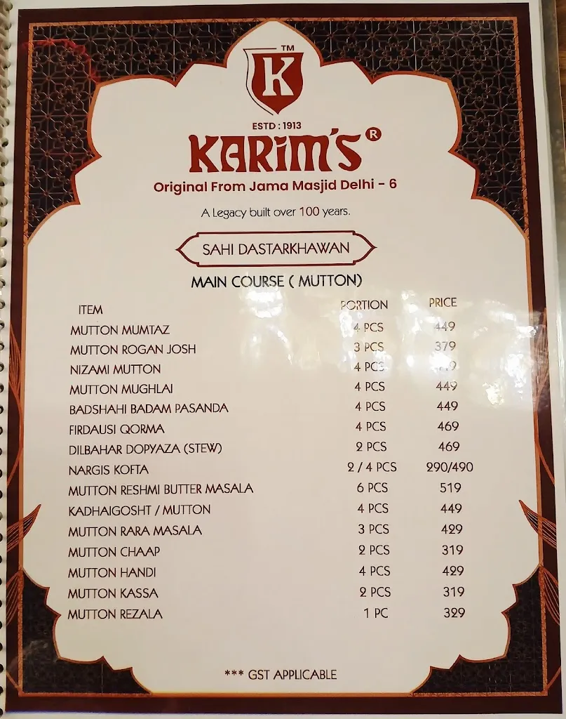 Menu_Karim's - Malda_Maldà_image_3