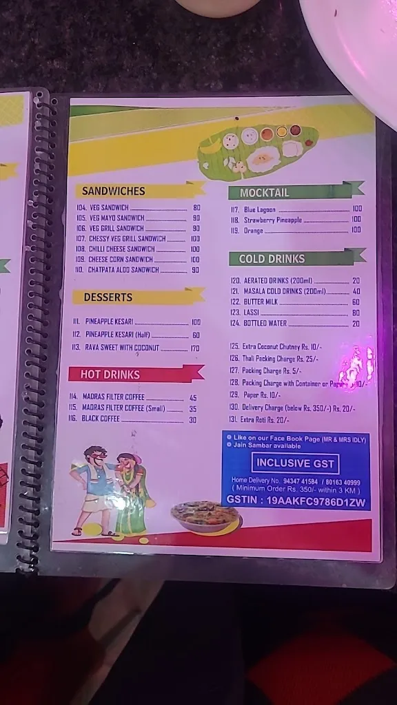 Menu_Mr.& Mrs. Idly_Maldà_image_1