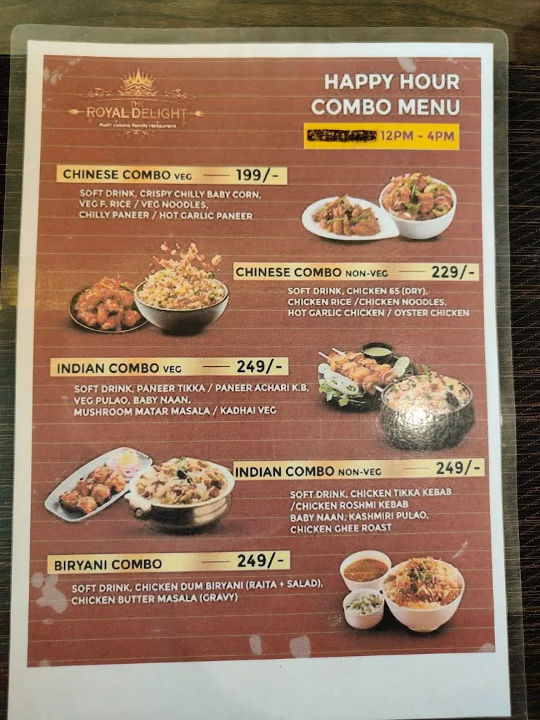 Menu_The Royal Delight দ্য রয়্যাল ডিলাইট_Maldà_image_1