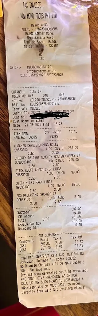 Soham Chatterjee_Wow! Momo_Maldà_review