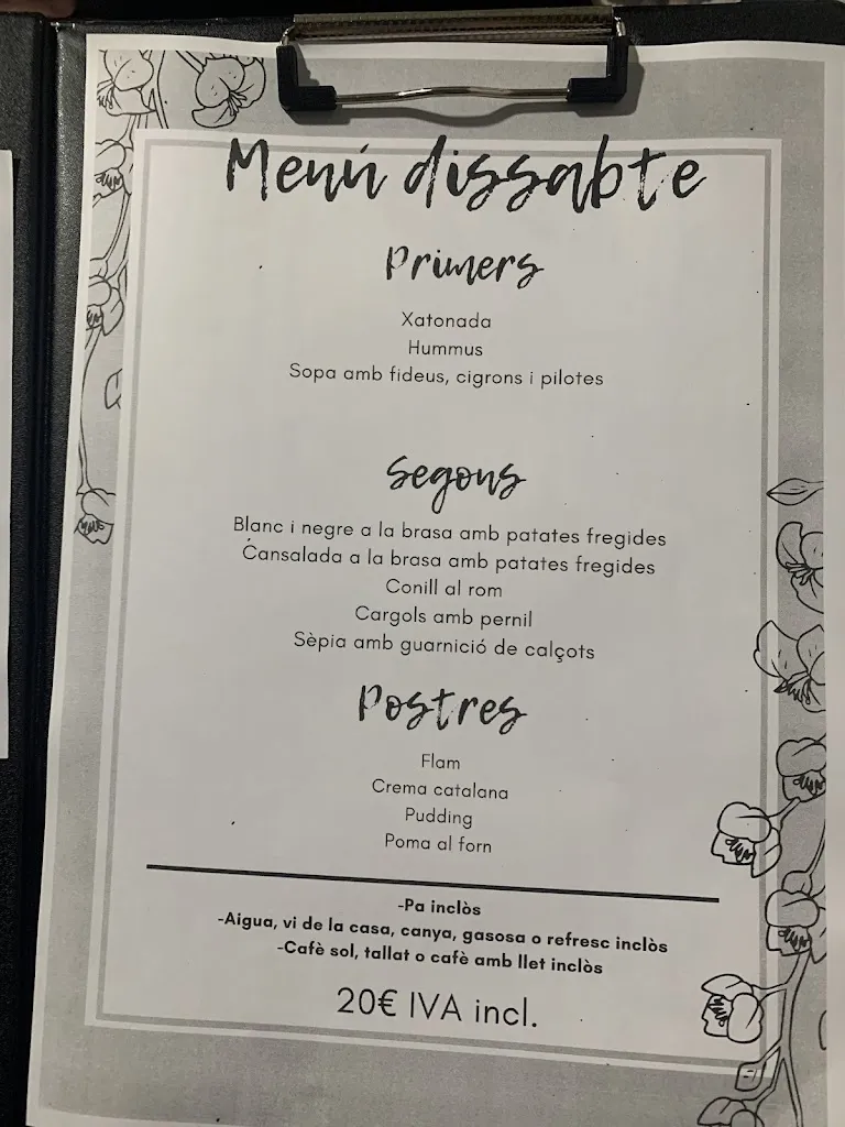 Menu_El Cau de Ponent_Sentiu de Sió La_image_1