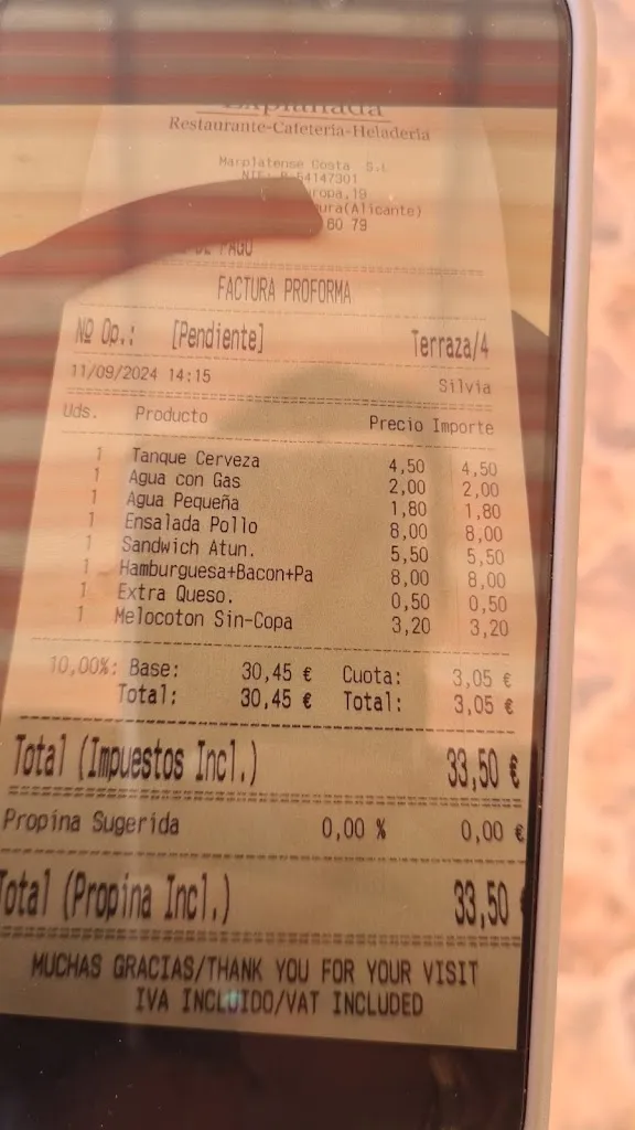 Optimistic Olive._Restaurante Explanada_Guardamar del Segura_recensione