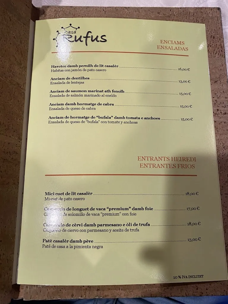 Menu_Casa Rufus_Naut Aran_image_3