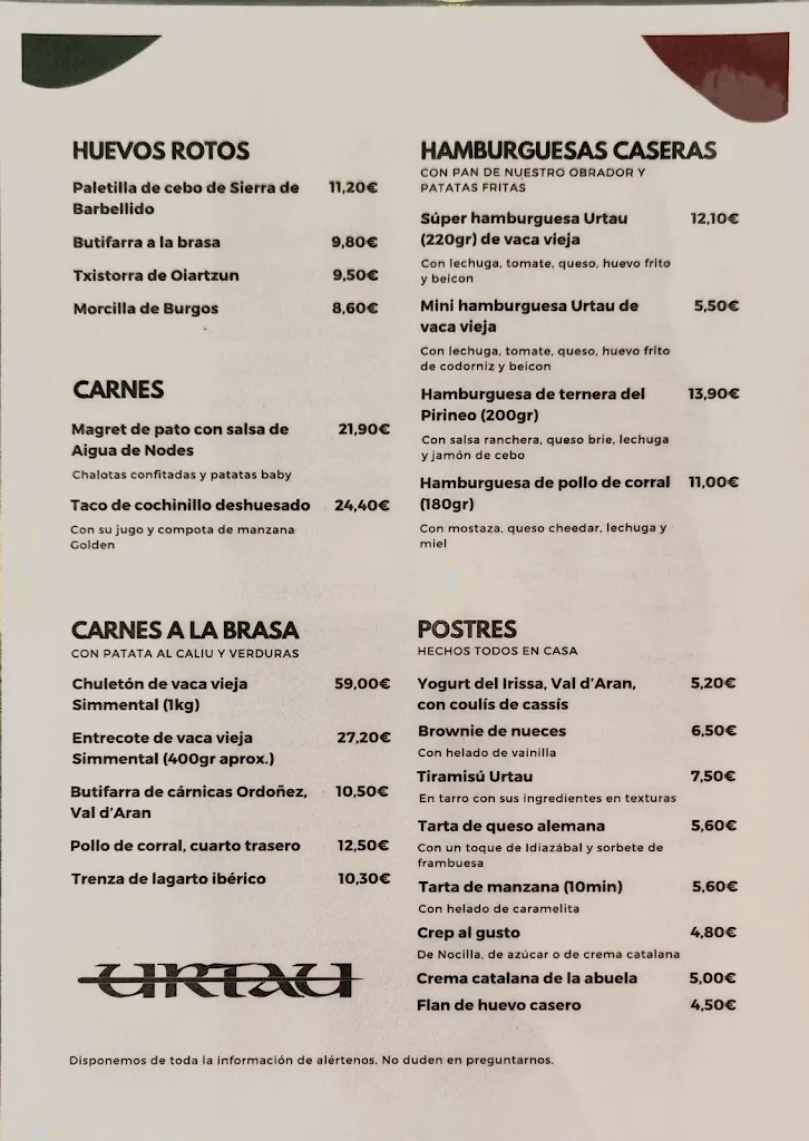 Menu_Tauèrna Urtau Arties_Naut Aran_immagine_1