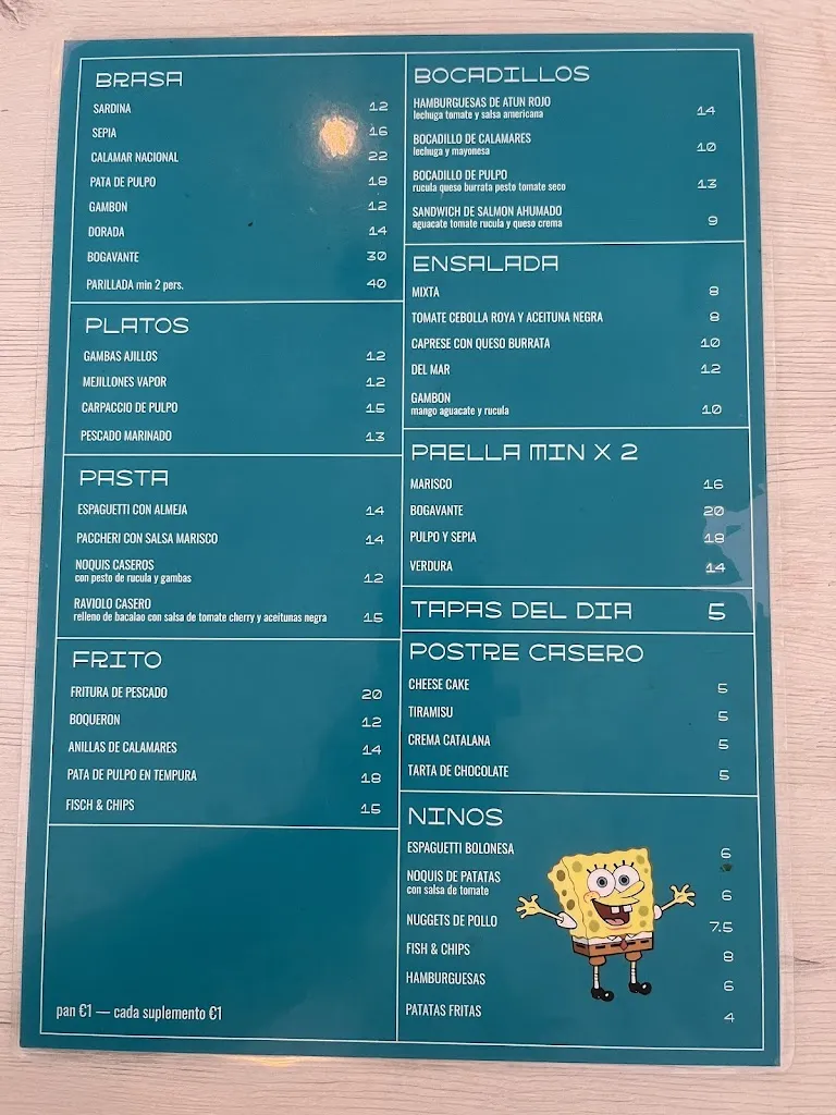 Menu_El Pescaito Guardamar_Guardamar del Segura_image_1