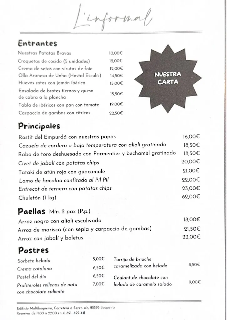 Menu_L'informal_Naut Aran_image_1