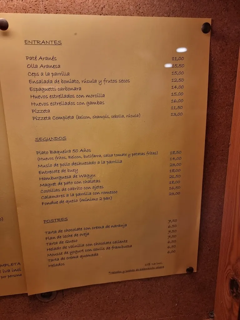 Menu_Tamarro Restaurant_Naut Aran_image_3