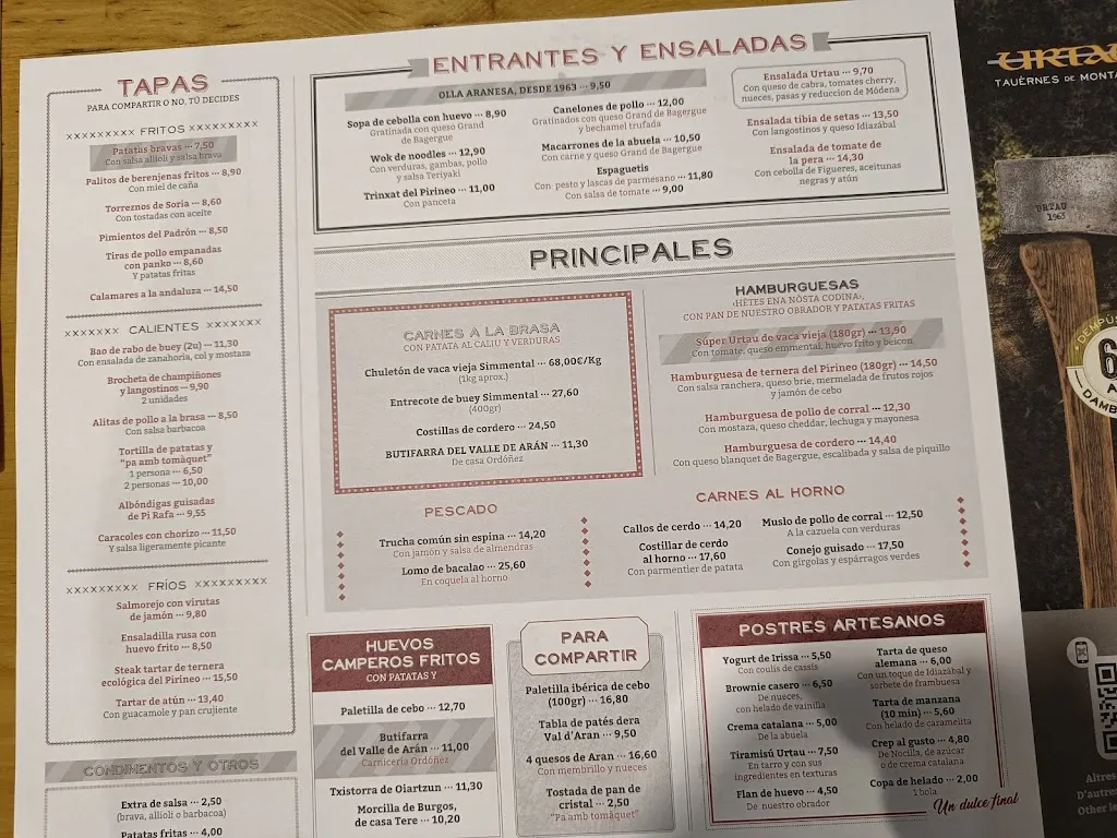 Menu_Tauèrna Urtau Vielha_Naut Aran_image_4