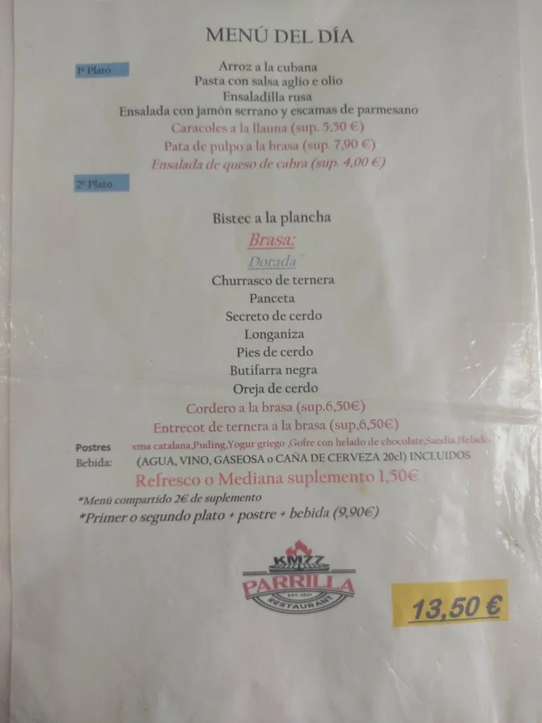 Menu_Parrilla km77 Torregrossa_Torregrossa_image_2