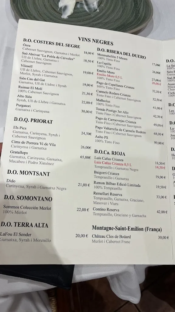 Menu_Restaurant Casa Ester | Torrefarrera_Torrefarrera_image_1