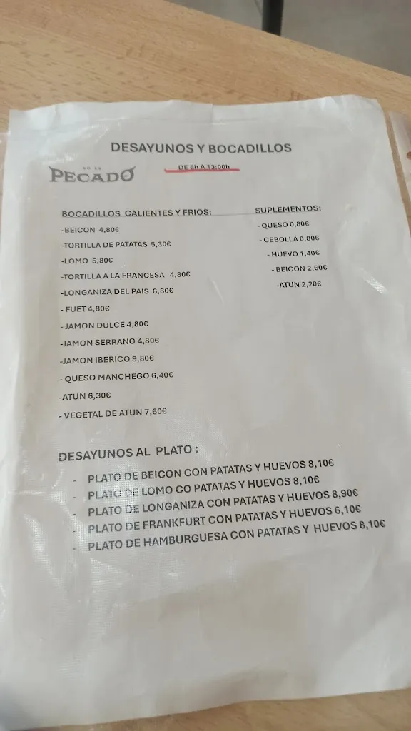 Menu_No es pecado_Torrefarrera_image_1