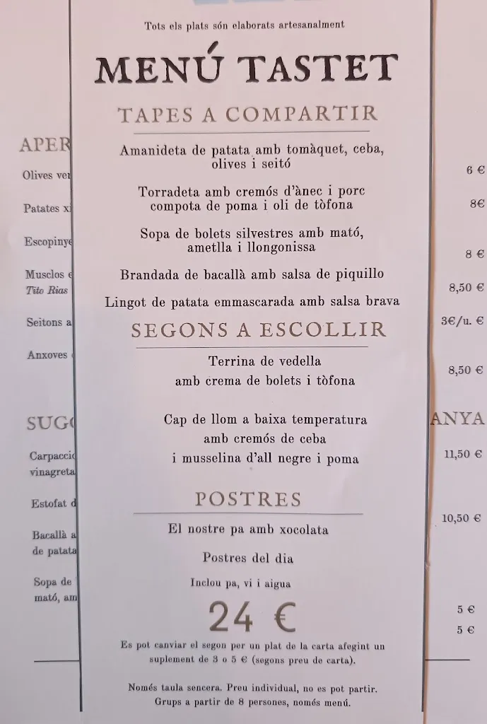 Menu_Taverna de l'Espai La Vansa_Vansa i Fórnols La_image_1