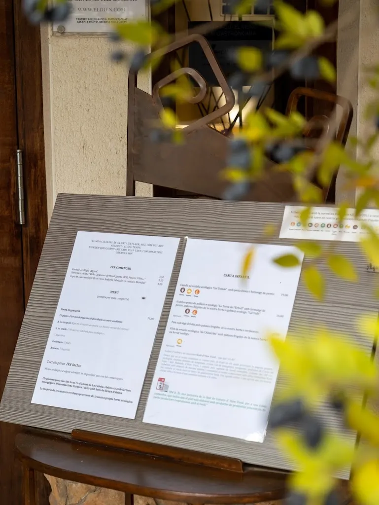 Menu_El Dien Restaurant_Vallfogona de Balaguer_immagine_2
