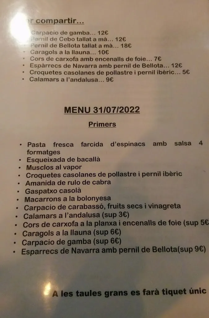 Menu_Magic's Restaurant_Verdú_image_2