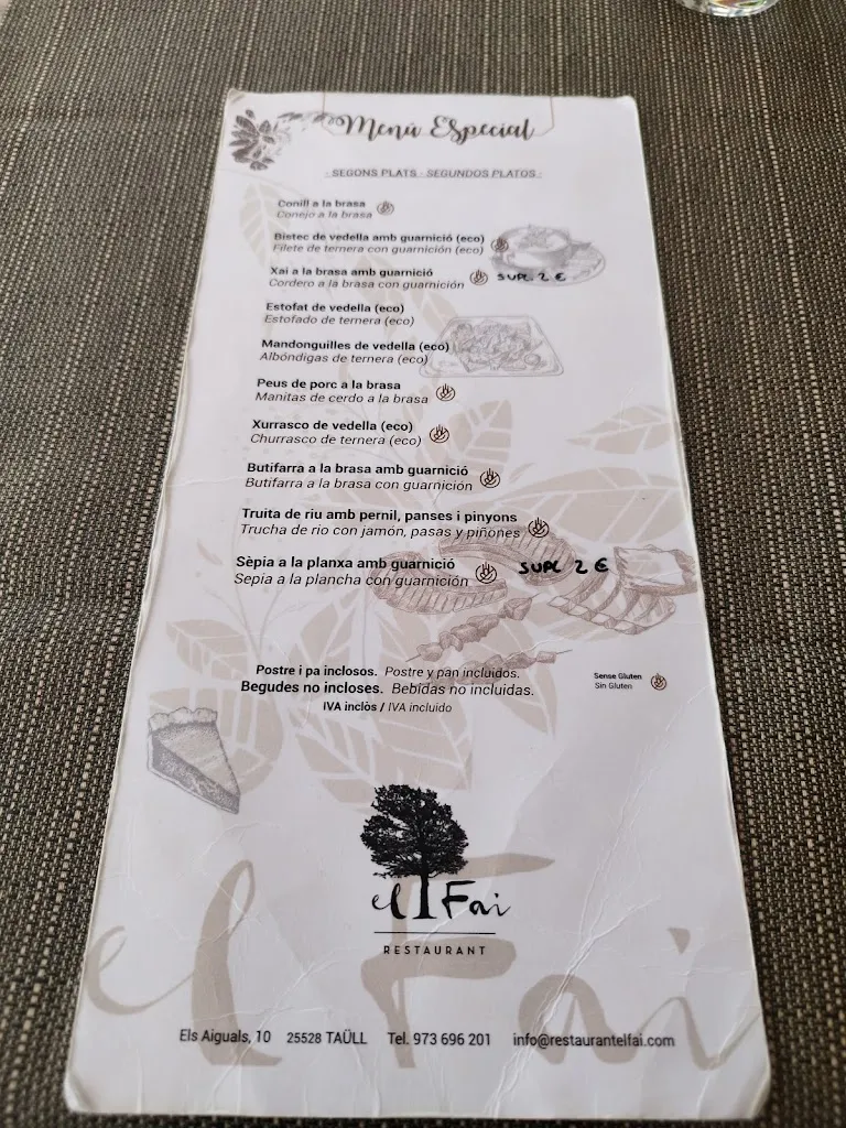 Menu_Restaurant El Fai_Vall de Boí La_image_3