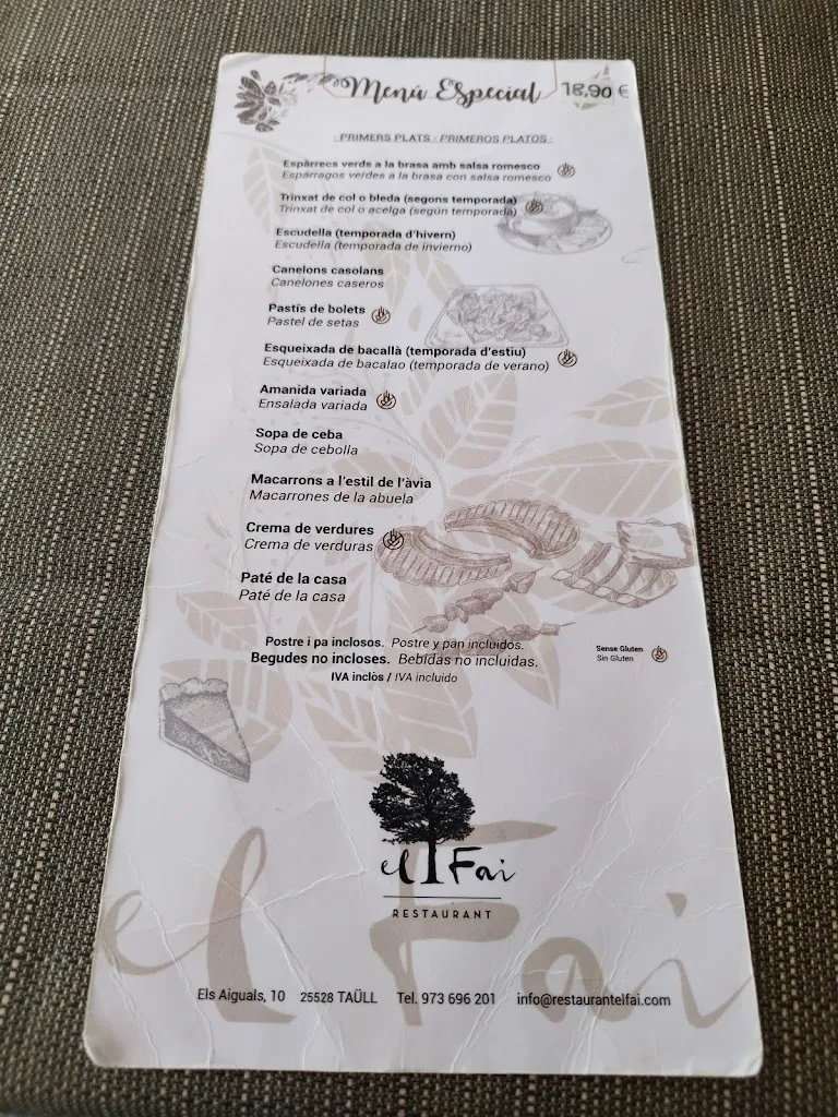Menu_Restaurant El Fai_Vall de Boí La_image_4