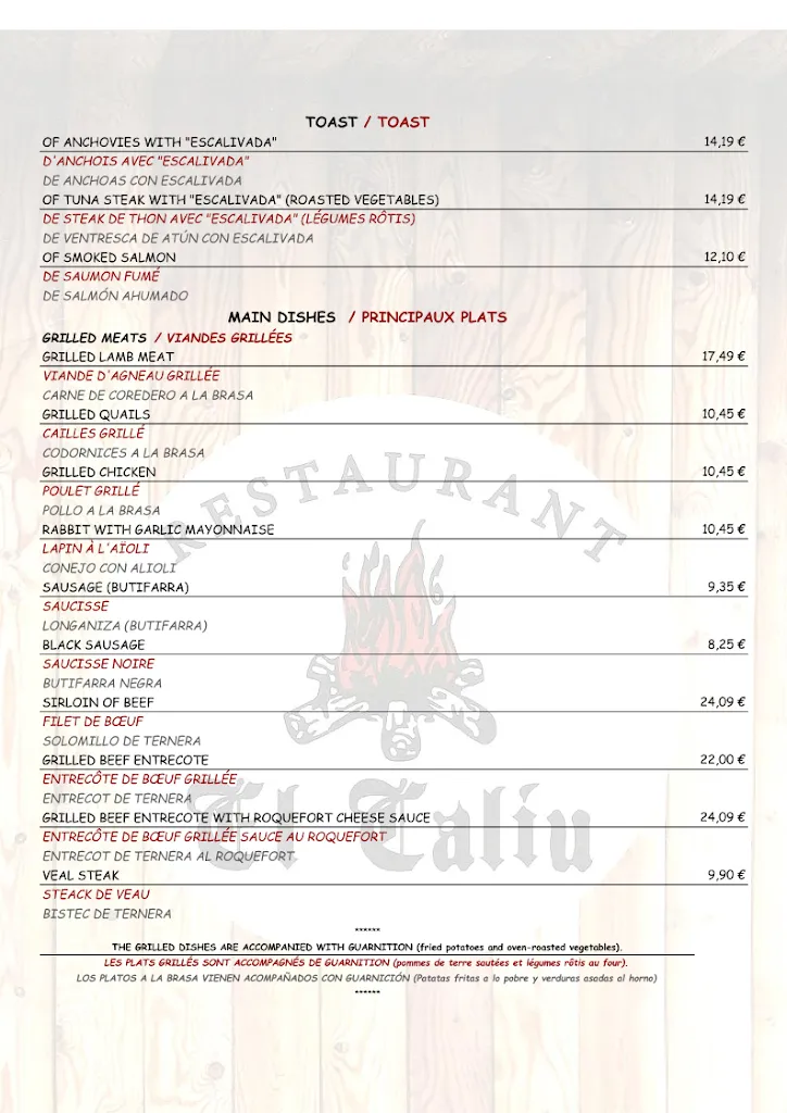 Menu_Restaurant El Caliu Taüll_Vall de Boí La_image_4