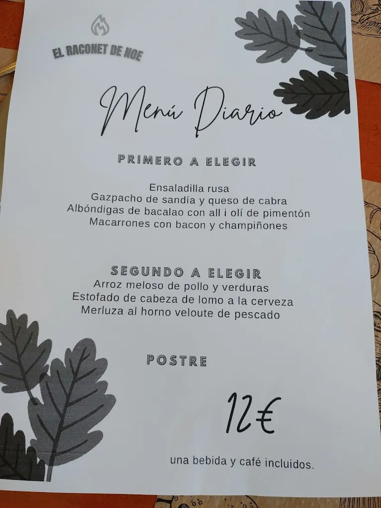Menu_El Raconet de Noé_Muro de Alcoy_image_4