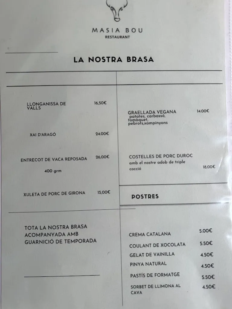 Menu_Restaurant Masia Bou | Valls_Valls dAguilar Les_image_3