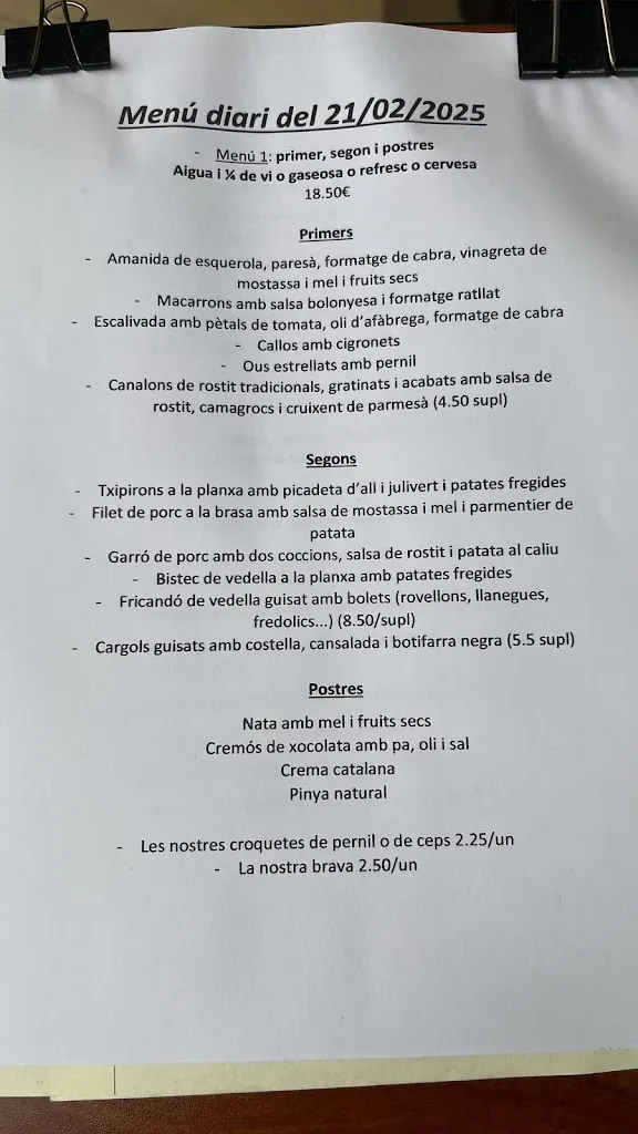 Menu_El Xalet_Vilanova de lAguda_image_4