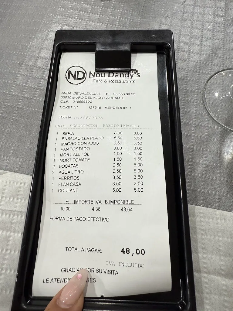 Lorena Ferri_Restaurante Dandy's_Muro de Alcoy_review