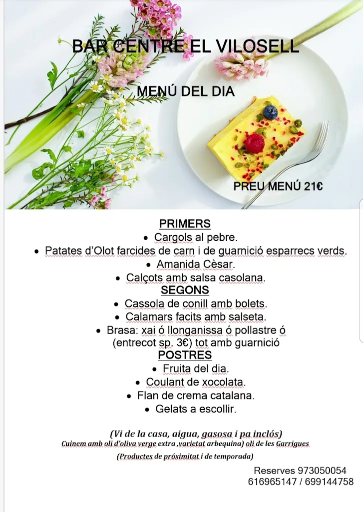 Menu_Bar Centre El Vilosell_Vilosell El_image_1