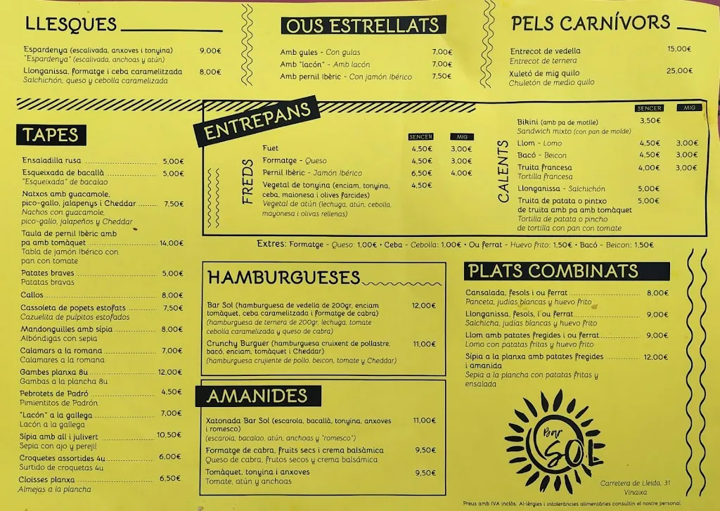 Menu_El Nou Bar Sol_Vinaixa_image_2