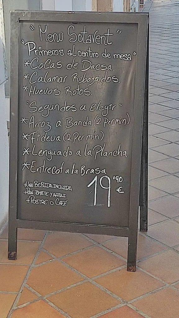 Menu_Sotavent Javea_Jávea/Xàbia_immagine_2