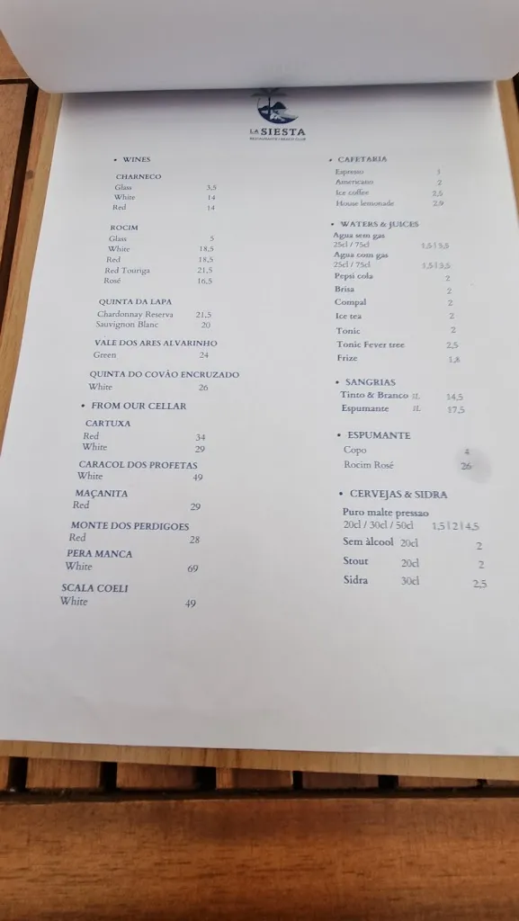 Menu_La Siesta Restaurante_Baleira_image_4