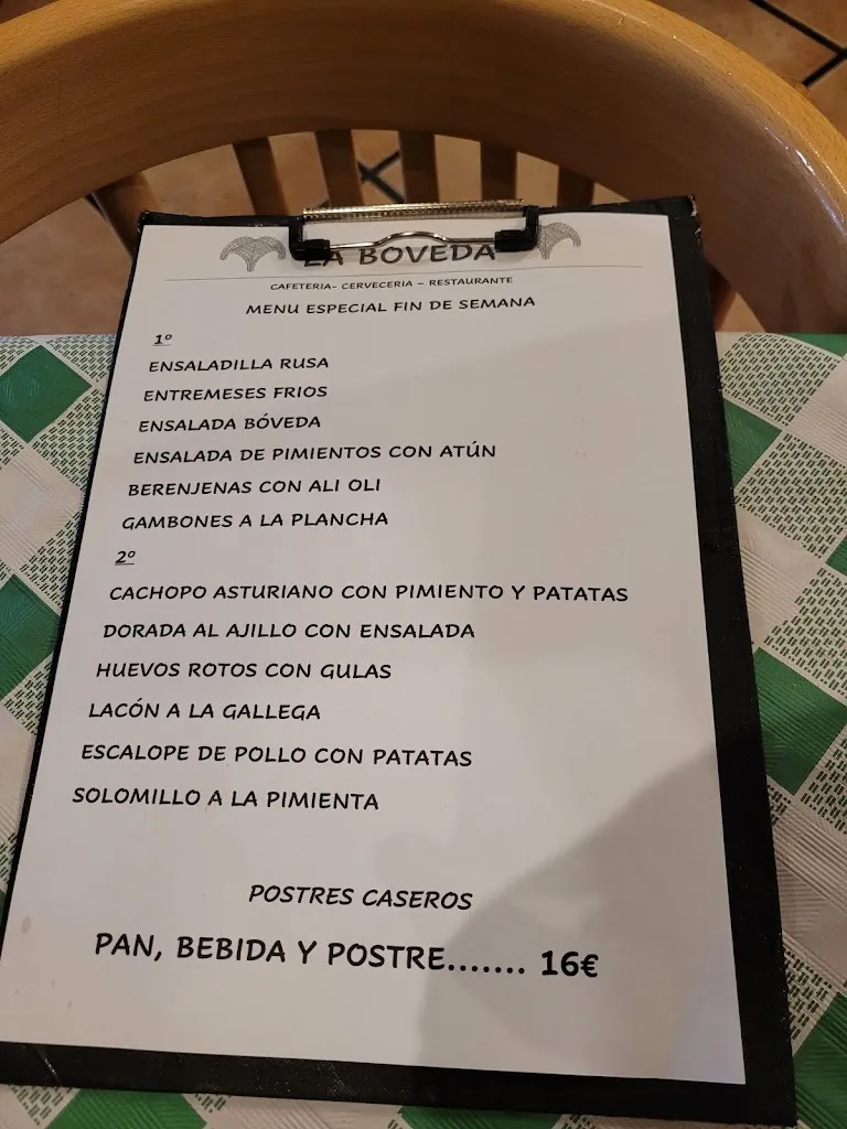 Menu_La Bóveda_Bóveda_image_1