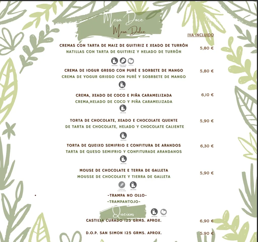 Menu_The Corral - Taberna_Begonte_image_4