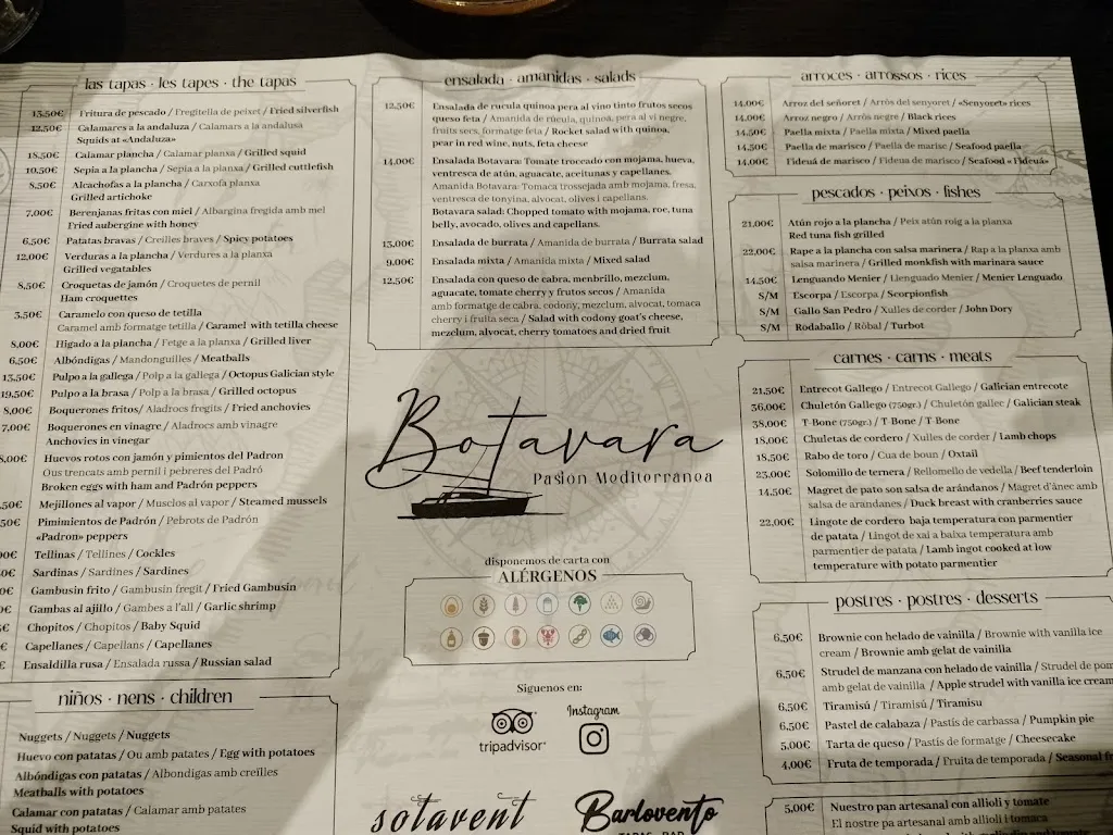 Menu_Botavara Javea_Jávea/Xàbia_image_1