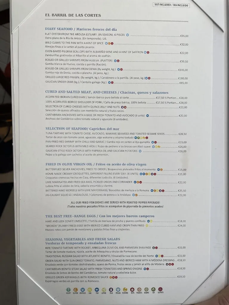 Menu_El Barril de las Letras_Cervantes_image_1