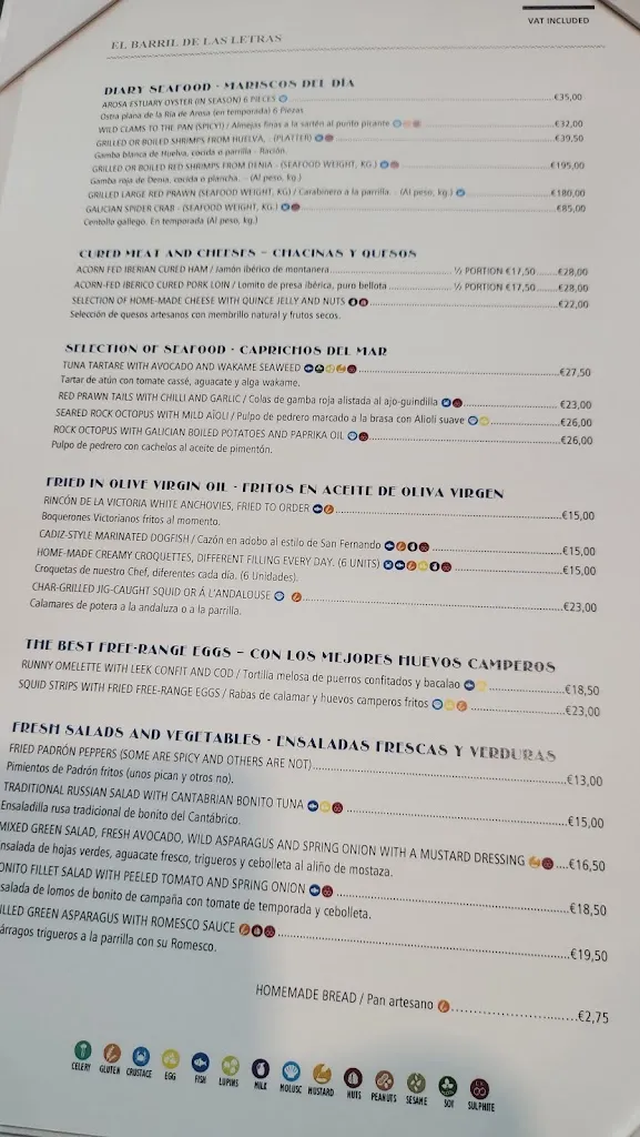 Menu_El Barril de las Letras_Cervantes_image_2