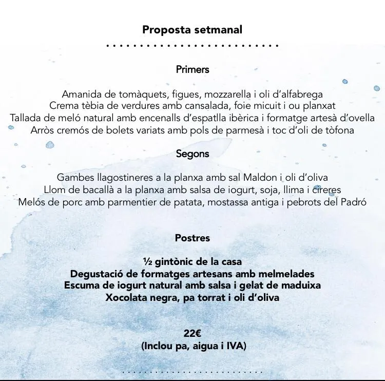 Menu_Níam Restaurant_Tàrrega_image_1