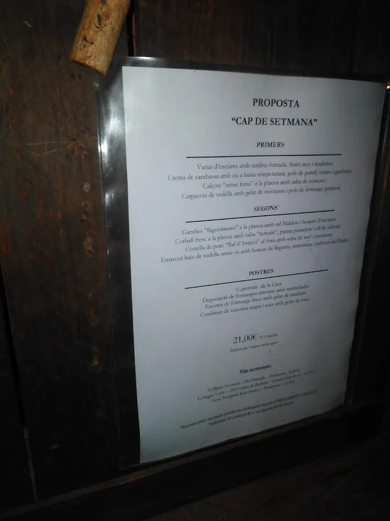Menu_Níam Restaurant_Tàrrega_image_2