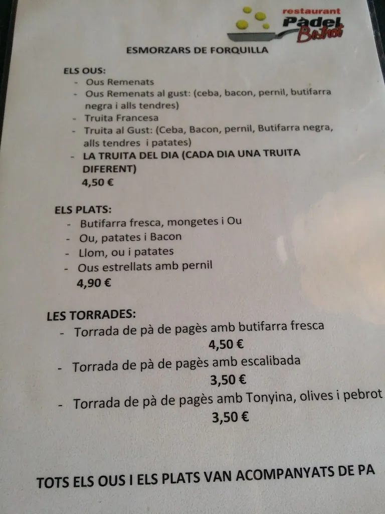 Menu_RESTAURANT La Maria_Tàrrega_image_2