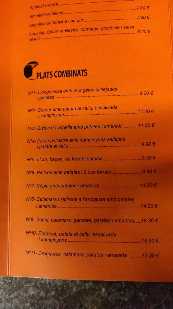 Menu_Bar Restaurant Ramona_Tàrrega_image_1