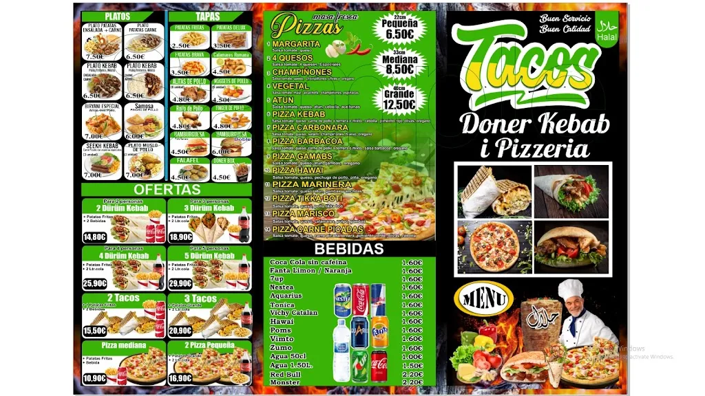 Menu_Rico Pizza Kebab House Tarrega_Tàrrega_image_2