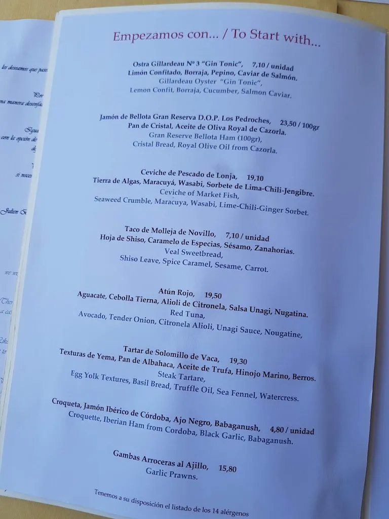 Menu_Restaurante Tosca_Jávea/Xàbia_image_4